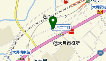 美容室WOOTAの地図画像