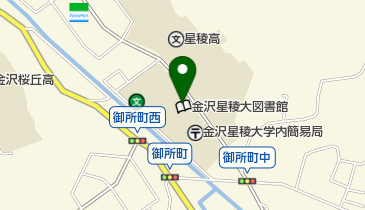 星稜高等学校 高校同窓会事務室の地図画像