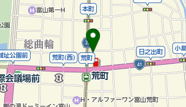 今村証券株式会社富山支店の地図画像