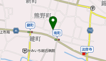 上市町 上市公民館の地図画像
