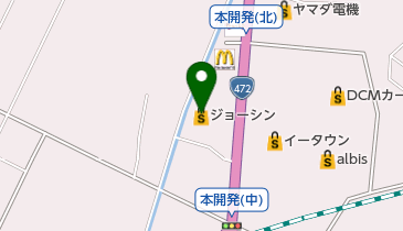 ジョーシン射水店キッズランドの地図画像