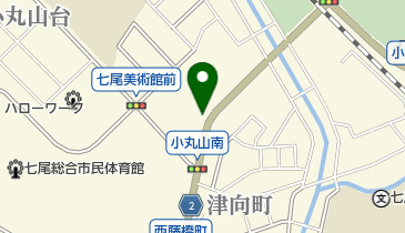 メガネのハラダ七尾店の地図画像