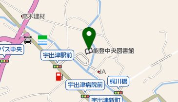 能登観光情報ステーションたびスタの地図画像
