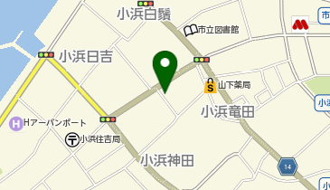 ラウンジ華の地図画像