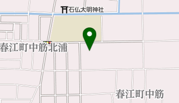 坂井市 春江東コミュニティセンターの地図画像
