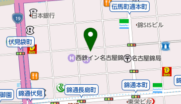 マッスルLABOOHMORIの地図画像