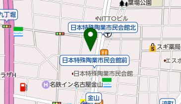 名古屋市 音楽プラザの地図画像