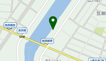 珈琲元年中川本店の地図画像