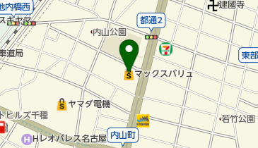 あかのれん 今池店の地図画像