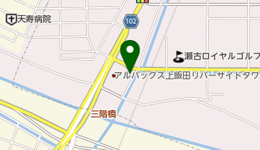瀬古高等珠算学校の地図画像