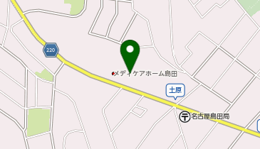 サービス付高齢者向け住宅楽人の地図画像