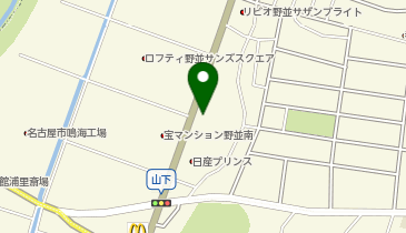 ピラティス&アロマホットヨガORIGINの地図画像