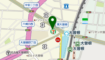 三菱電機保険サービス株式会社中部支店の地図画像