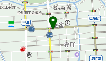 のばら化粧品の地図画像