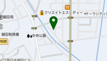 ビューティサロンCOCO磐田店の地図画像