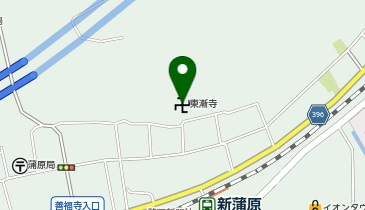 東光幼稚園 夜間用の地図画像