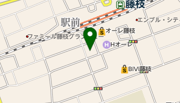 ジョリエプランセス藤枝店の地図画像