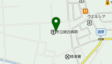 焼津保険薬局協同組合院外処方箋FAXコーナーの地図画像