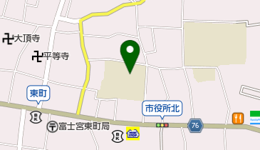 ひがし児童クラブの地図画像
