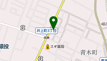 青木町ファミリー接骨院の地図画像