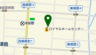 CANDYロイヤルホームセンター津島店の地図画像