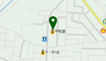 魚屋の寿し魚錠平和堂春日井庄名店の地図画像