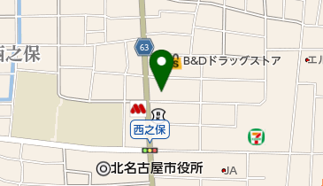 北名古屋クリニックの地図画像