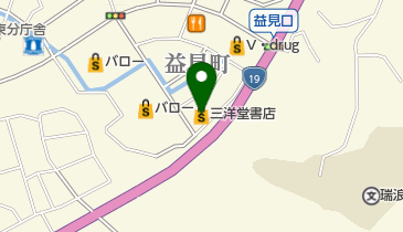 アクトスWill-G三洋堂瑞浪中央の地図画像