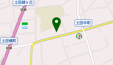 土田地区センターの地図画像