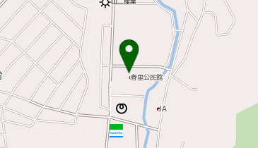 春里地区センターの地図画像