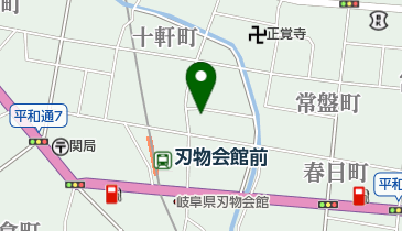 関市役所 健康福祉部 市民健康課の地図画像