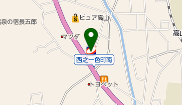 ペットショップハッピーパウズの地図画像