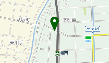 ビューティーサロンミルクの地図画像