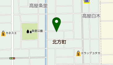 北方町社会福祉協議会 北方町障がい者福祉サービス事業所もちの木の地図画像