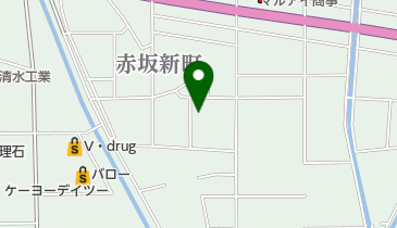 中部マシンサービスの地図画像