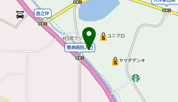 月うさぎの地図画像