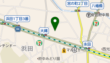 府中町役場 福祉保健部 子育て支援課 母子保健係の地図画像