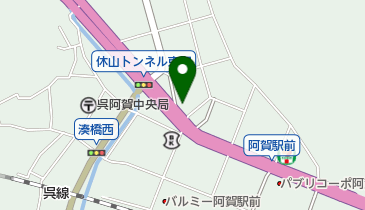 革命ヘアーの地図画像