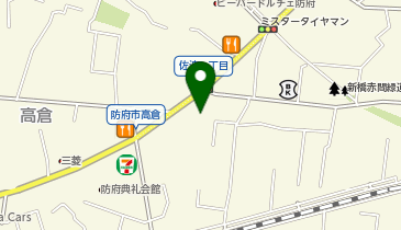 自在な整骨院はりきゅう院防府院の地図画像