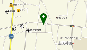 防府市役所 文化スポーツ観光交流部 山頭火ふるさと館の地図画像