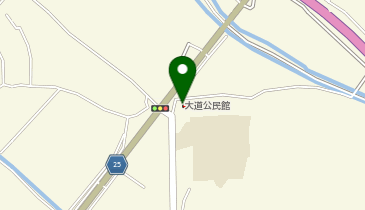 防府市 大道公民館の地図画像