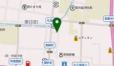 第一交通株式会社萩営業所の地図画像