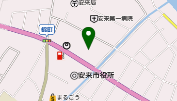 安来第一病院 認知症高齢者グループホームきららの家の地図画像