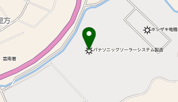 パナソニックソーラーシステム製造株式会社の地図画像