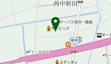 ジョイフル恵利倉敷笹沖店の地図画像