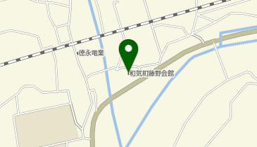 和気町藤野会館の地図画像