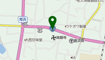 串焼きらいとの地図画像