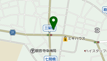 たかおか不動産の地図画像