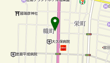 おおみち整骨院の地図画像