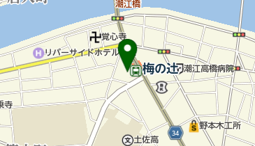 カイロプラクティックオフィス味元整体の地図画像